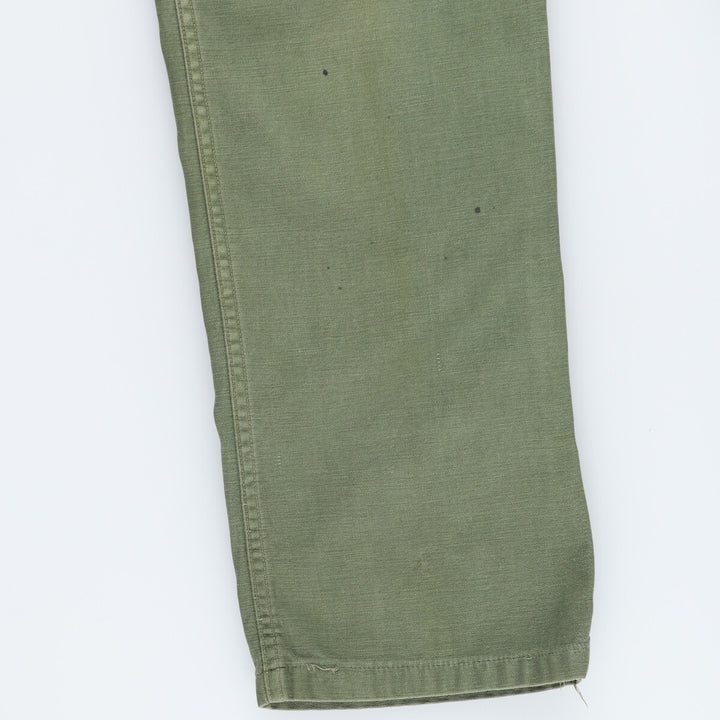 1960'S US military early model military baker pants made in USA men's w31 vintage /evb005082
