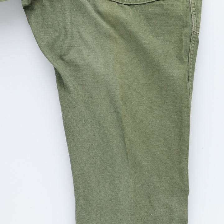 1960'S US military early model military baker pants made in USA men's w31 vintage /evb005082