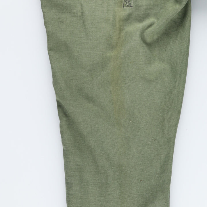 1960'S US military early model military baker pants made in USA men's w31 vintage /evb005082