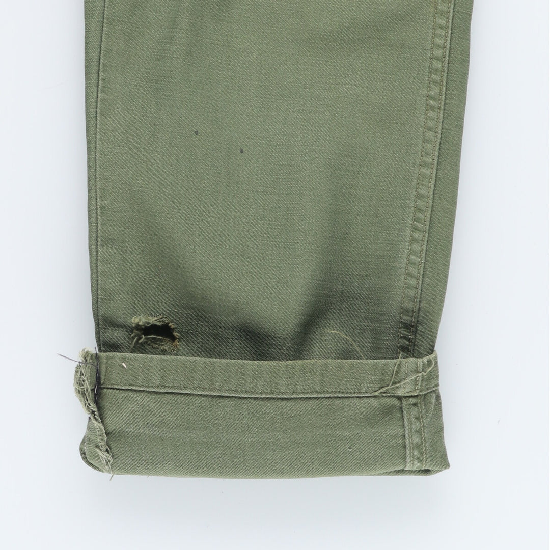 1960'S US military early model military baker pants made in USA men's w31 vintage /evb005082