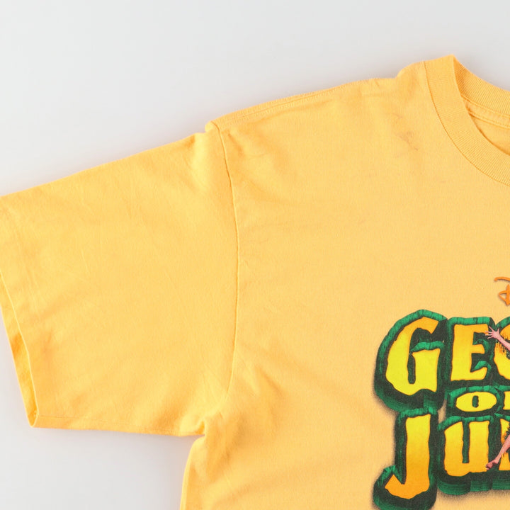 90'S Anvil GESAGE OF THE JUKICLE George of the Jungle Movie T-shirt Made in USA Men's XL Vintage /evb005240