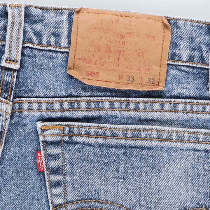 90'S Levi's 505 Tapered Denim Pants Made in USA Men's W33 Vintage /evb005341