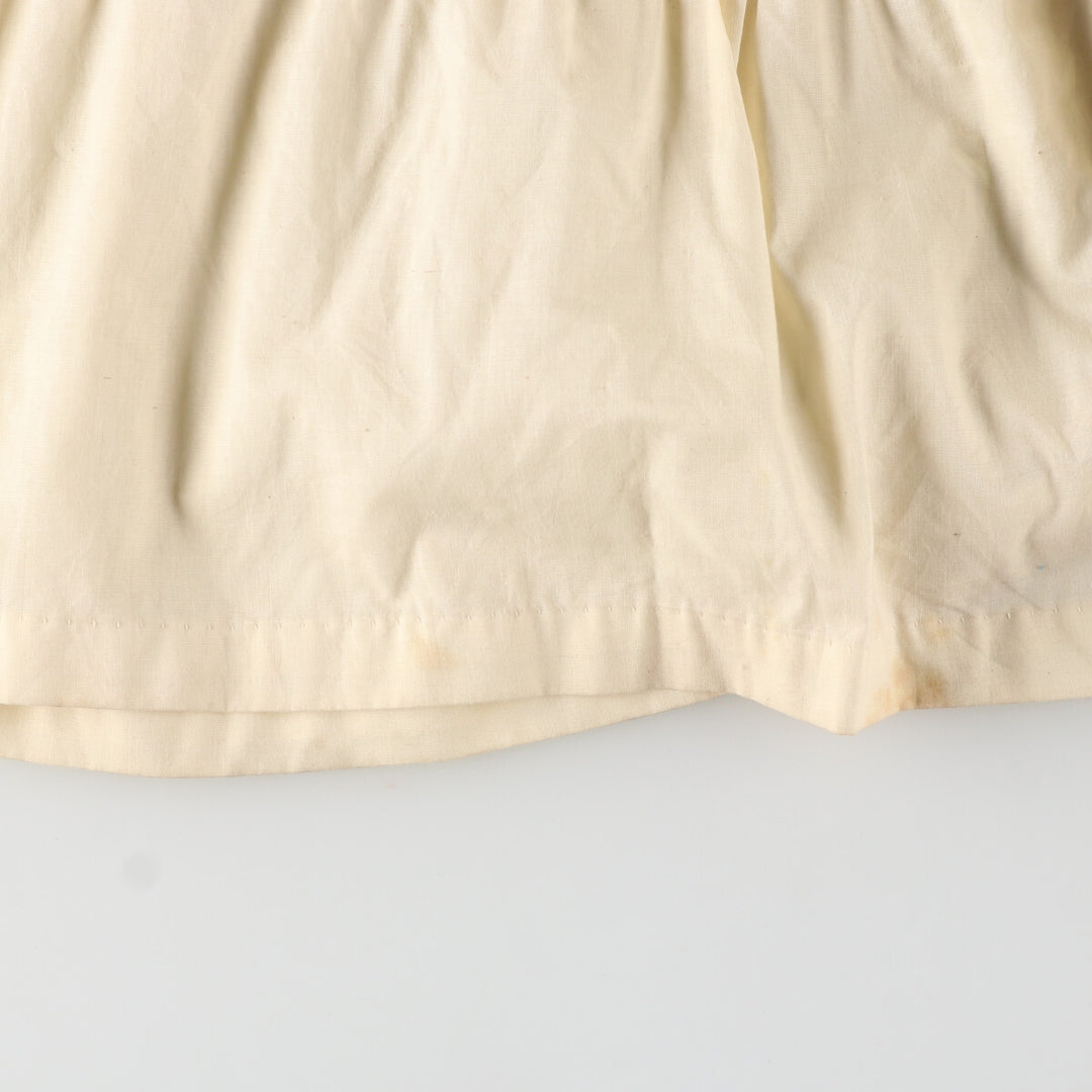 70'S UNKNOWN Maxi length short sleeve flare dress for women M /evb005384