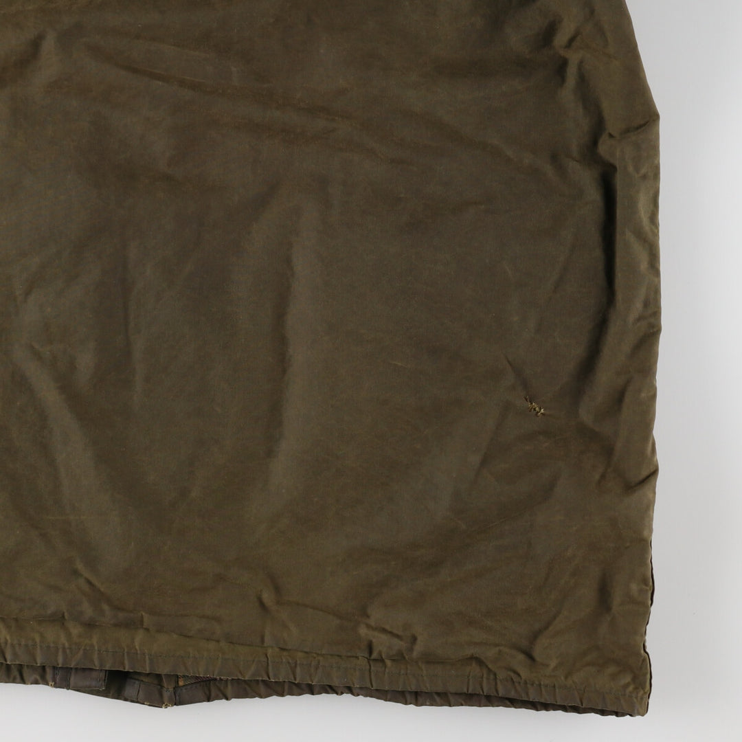 80s-90'S Barbour Game Fair Old 3 Warrant Waxed Cotton Oiled Jacket Made in England 38in Men's M equivalent /evb005411