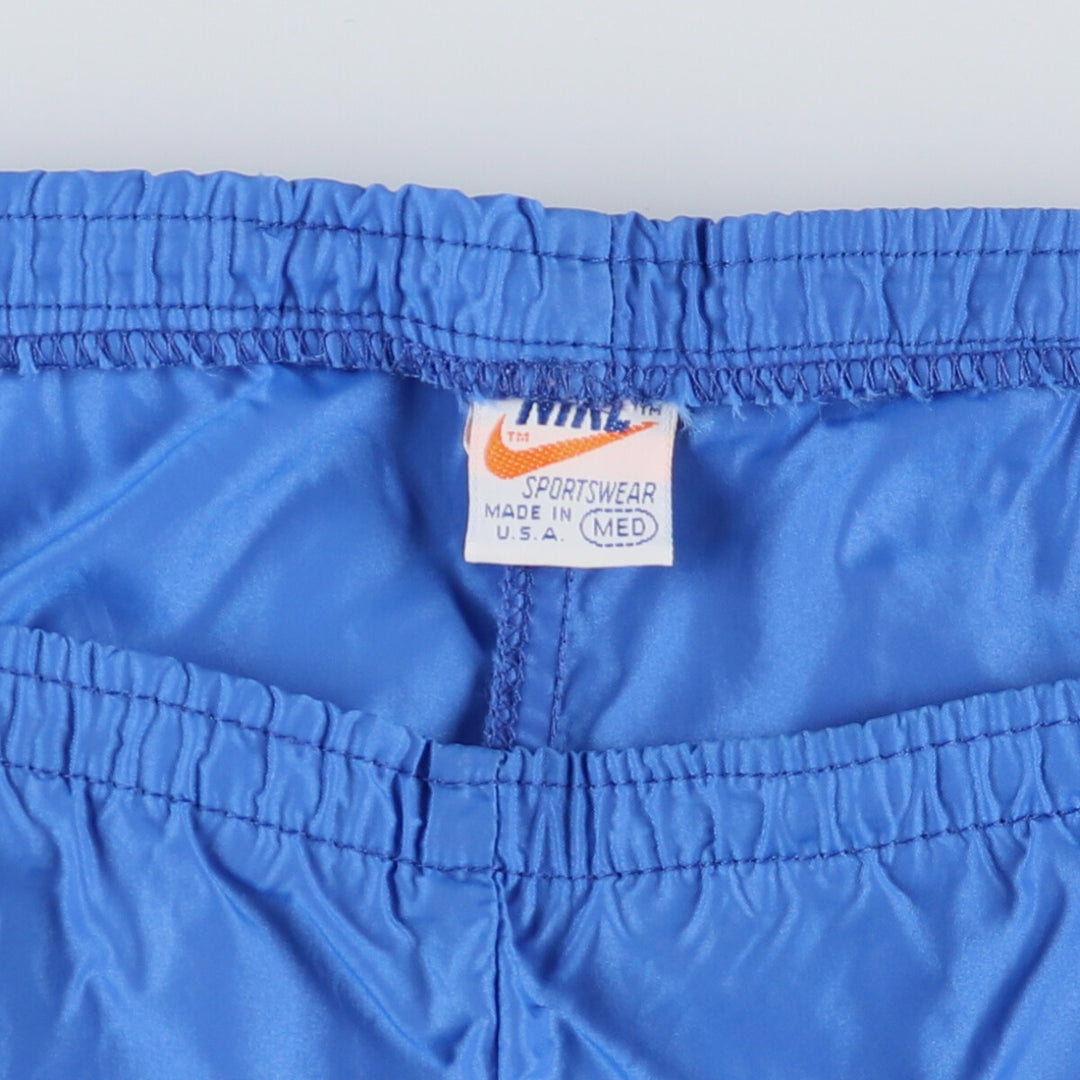 70'S Nike Orange Tag Nylon Pants, Shaka Shaka Pants, Made in USA, Men's M Size, Vintage /evb005417