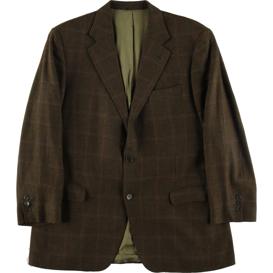 Burberry's LONDON Check Pattern Tailored Jacket Men's L size /evb005424