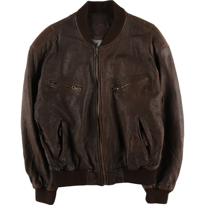 MCNEAL Leather Blouson Men's XL equivalent /evb005437