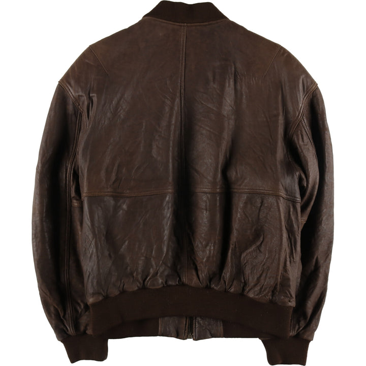 MCNEAL Leather Blouson Men's XL equivalent /evb005437