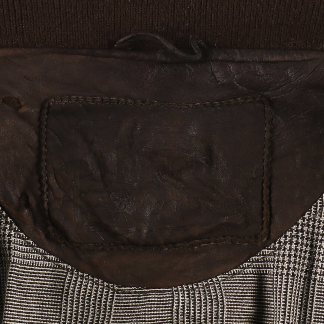 MCNEAL Leather Blouson Men's XL equivalent /evb005437