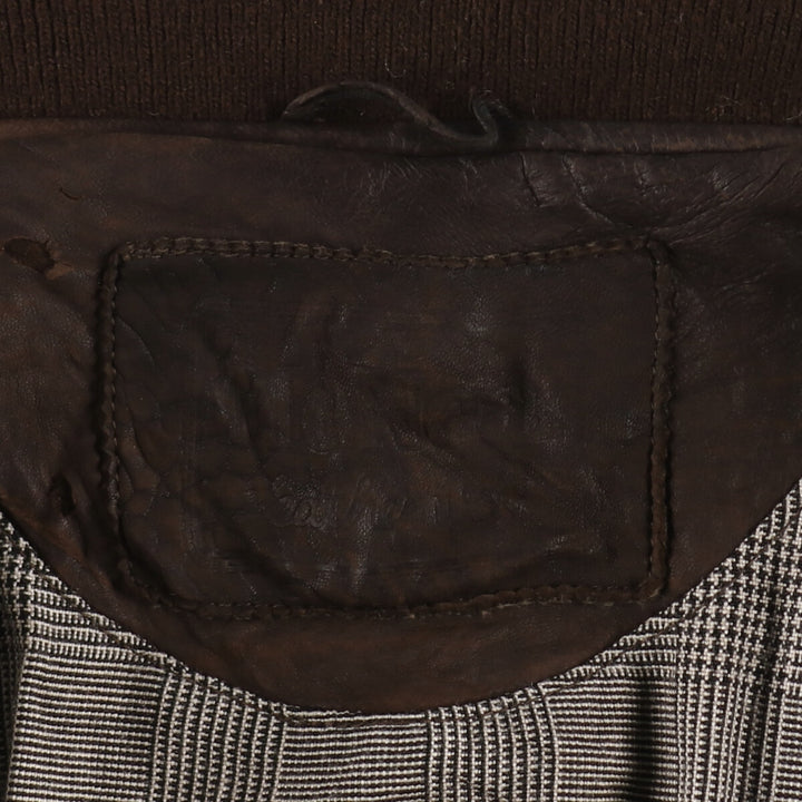 MCNEAL Leather Blouson Men's XL equivalent /evb005437