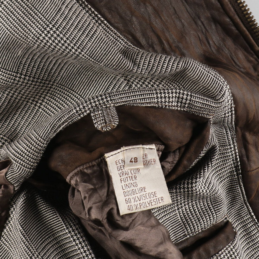 MCNEAL Leather Blouson Men's XL equivalent /evb005437