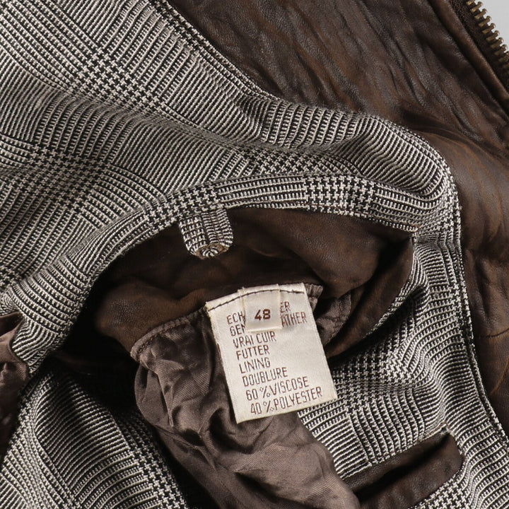 MCNEAL Leather Blouson Men's XL equivalent /evb005437