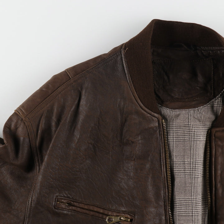 MCNEAL Leather Blouson Men's XL equivalent /evb005437