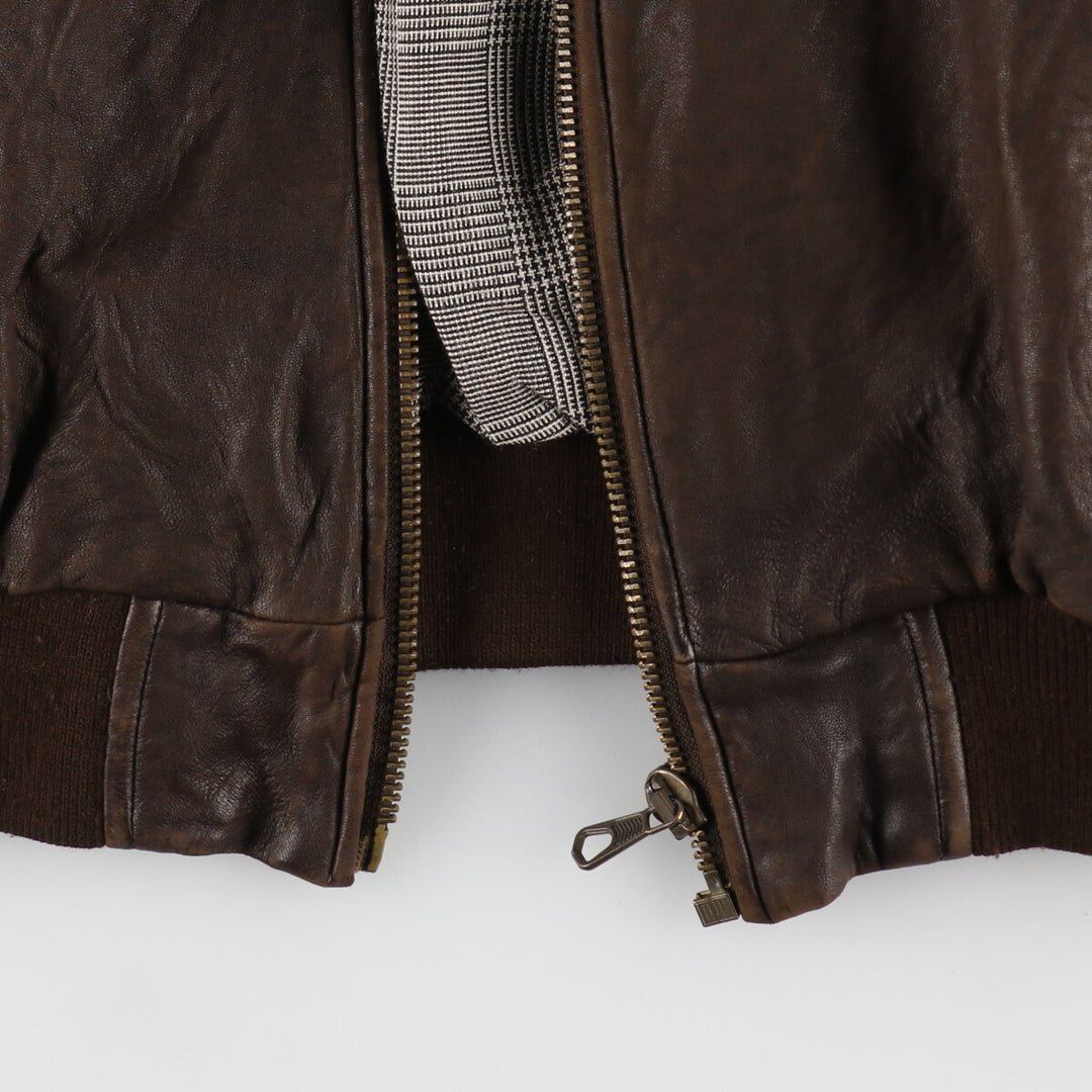 MCNEAL Leather Blouson Men's XL equivalent /evb005437