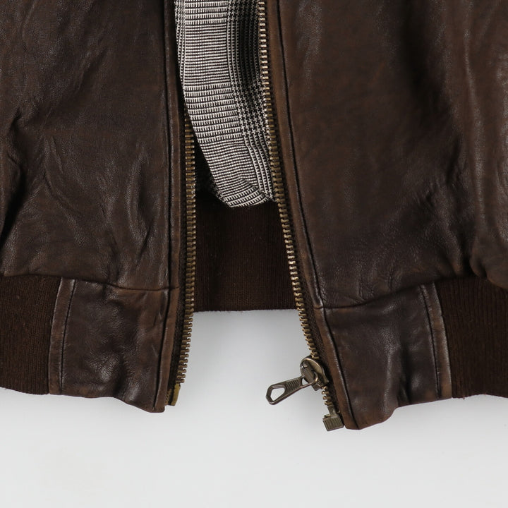 MCNEAL Leather Blouson Men's XL equivalent /evb005437