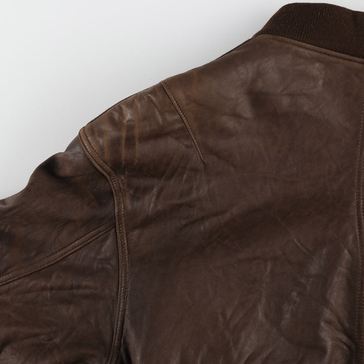 MCNEAL Leather Blouson Men's XL equivalent /evb005437