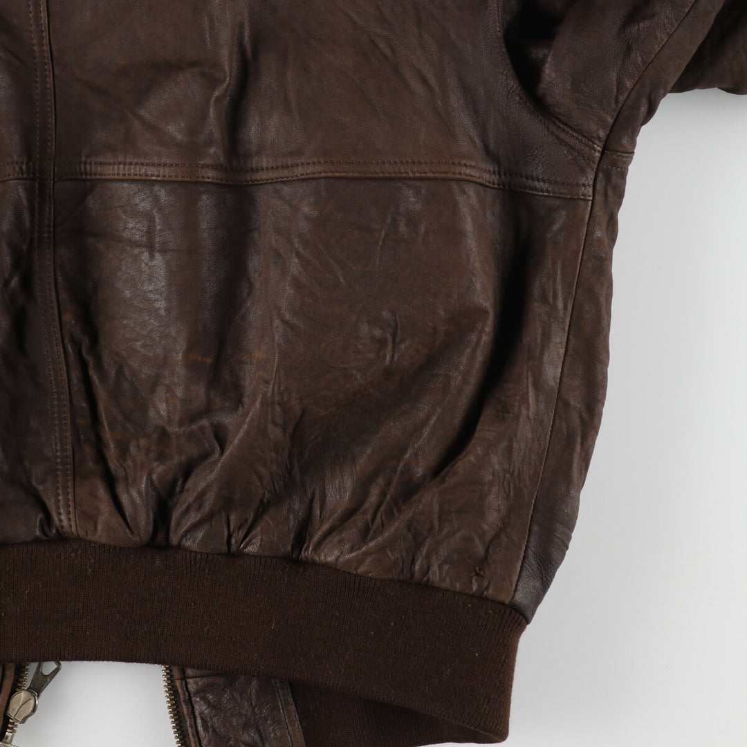 MCNEAL Leather Blouson Men's XL equivalent /evb005437