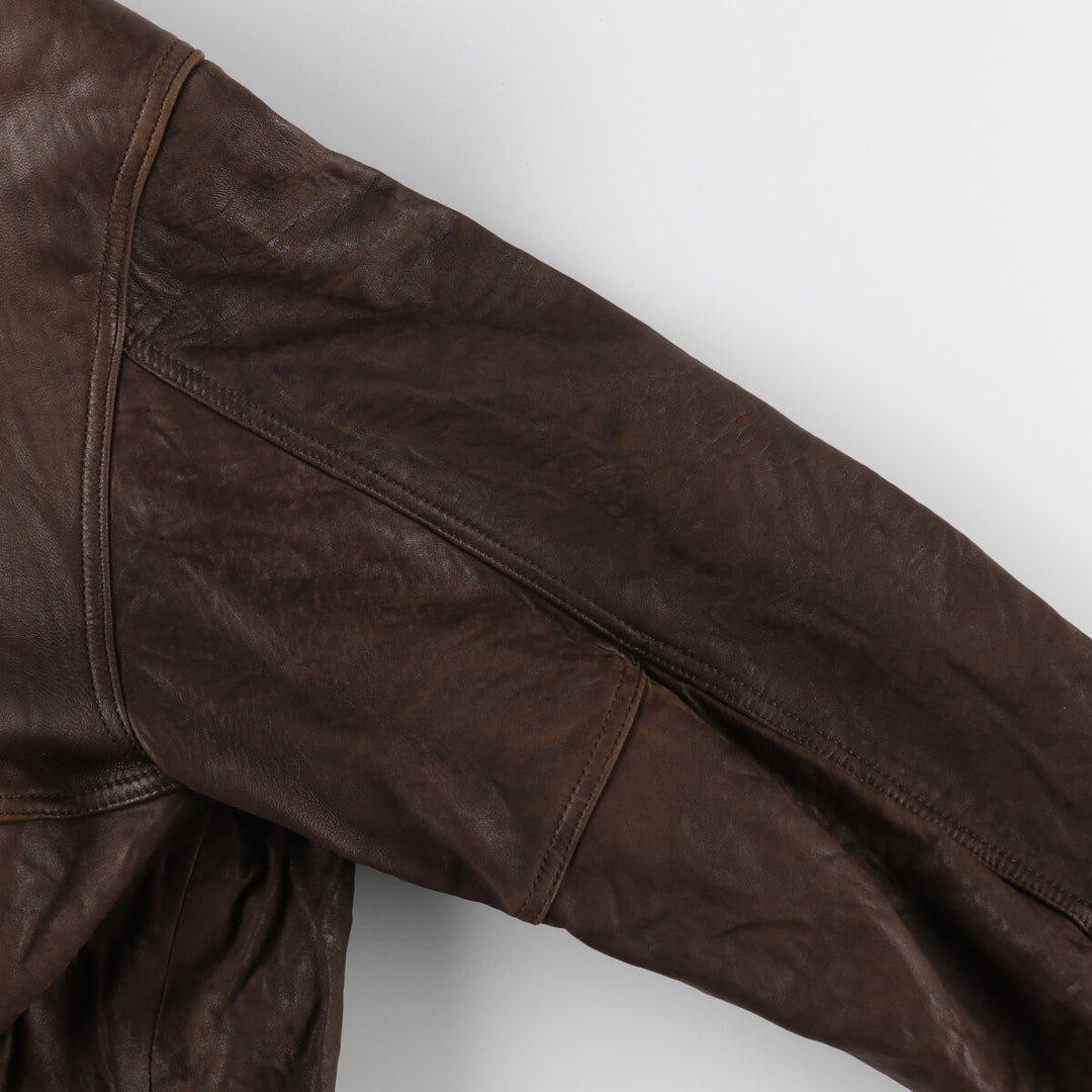 MCNEAL Leather Blouson Men's XL equivalent /evb005437