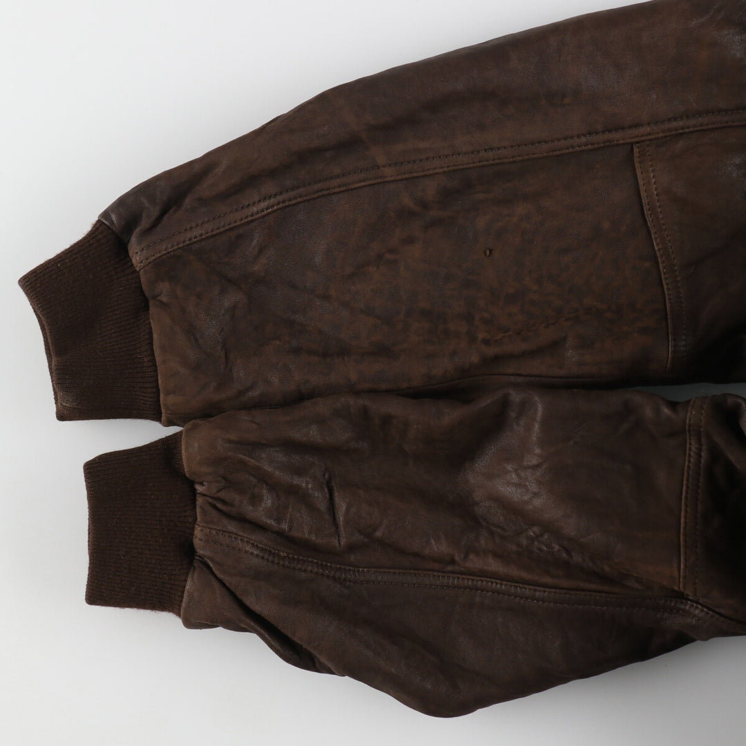 MCNEAL Leather Blouson Men's XL equivalent /evb005437