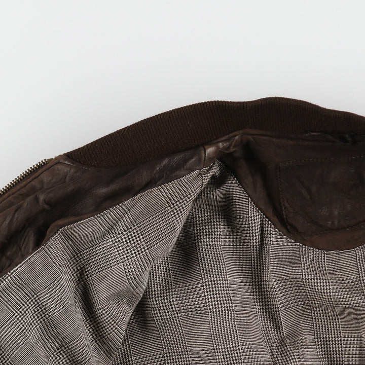 MCNEAL Leather Blouson Men's XL equivalent /evb005437