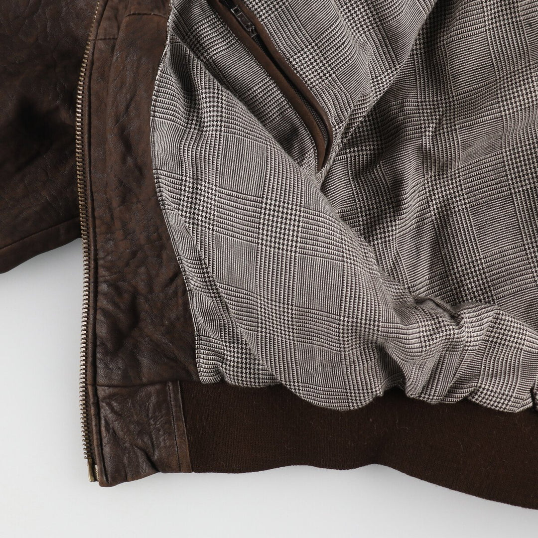 MCNEAL Leather Blouson Men's XL equivalent /evb005437