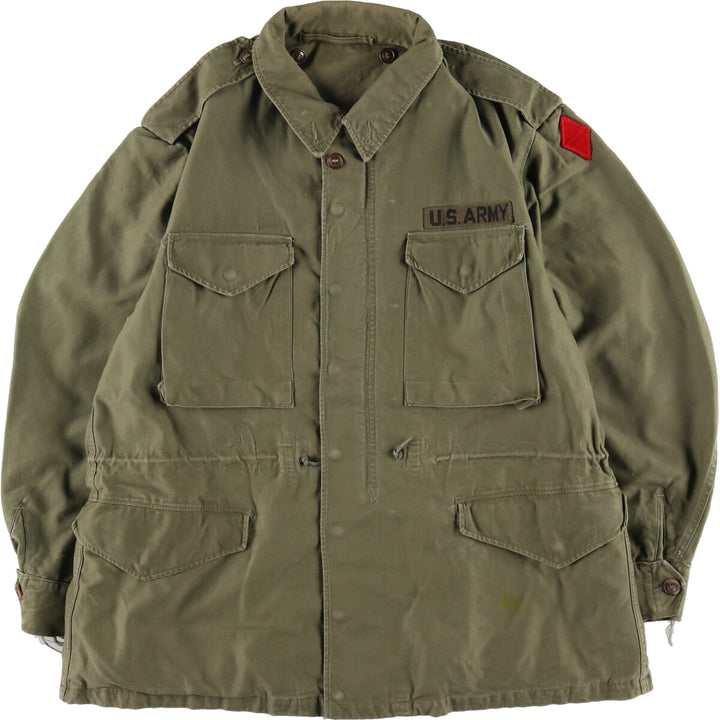 Authentic US military item, 1950'S M-51 USARMY military field jacket, made in USA, men's size S, vintage /evb005446