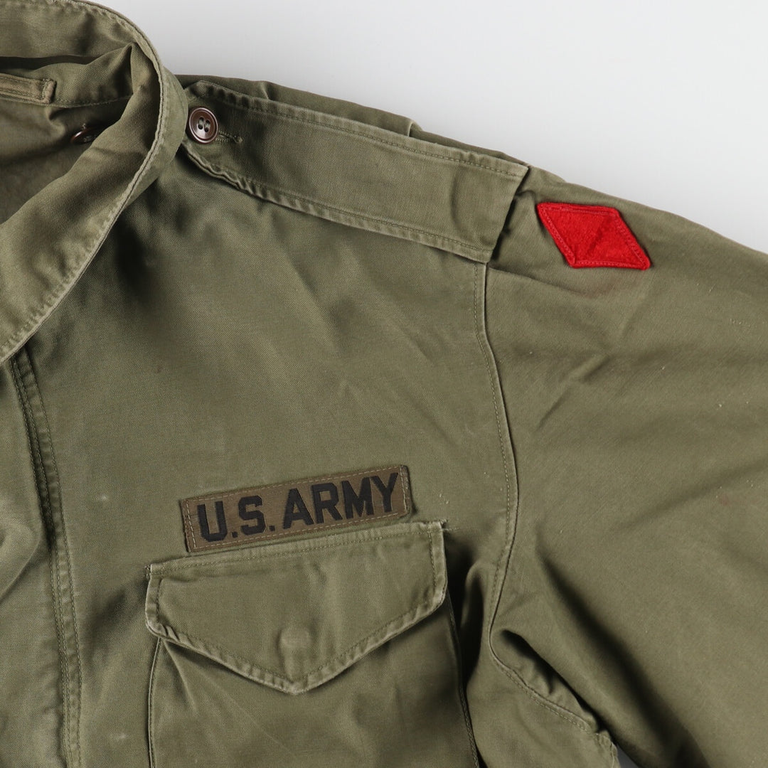 Authentic US military item, 1950'S M-51 USARMY military field jacket, made in USA, men's size S, vintage /evb005446