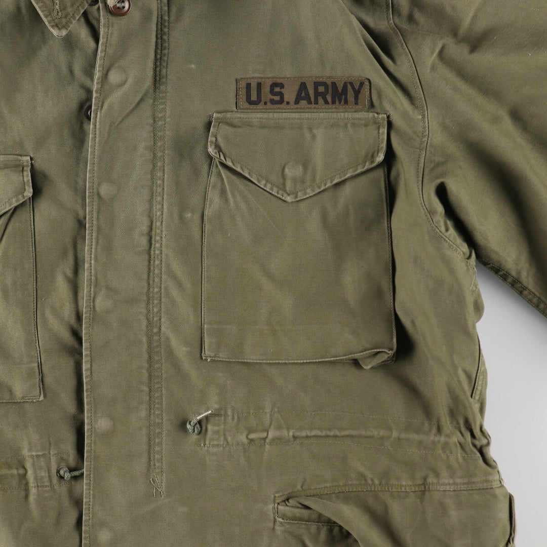 Authentic US military item, 1950'S M-51 USARMY military field jacket, made in USA, men's size S, vintage /evb005446