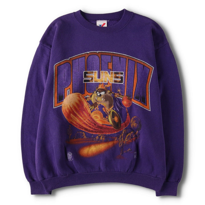 90'S Artex NBA Phoenix Suns Character Sweatshirt Trainer Made in USA Men's XL Vintage /evb005449