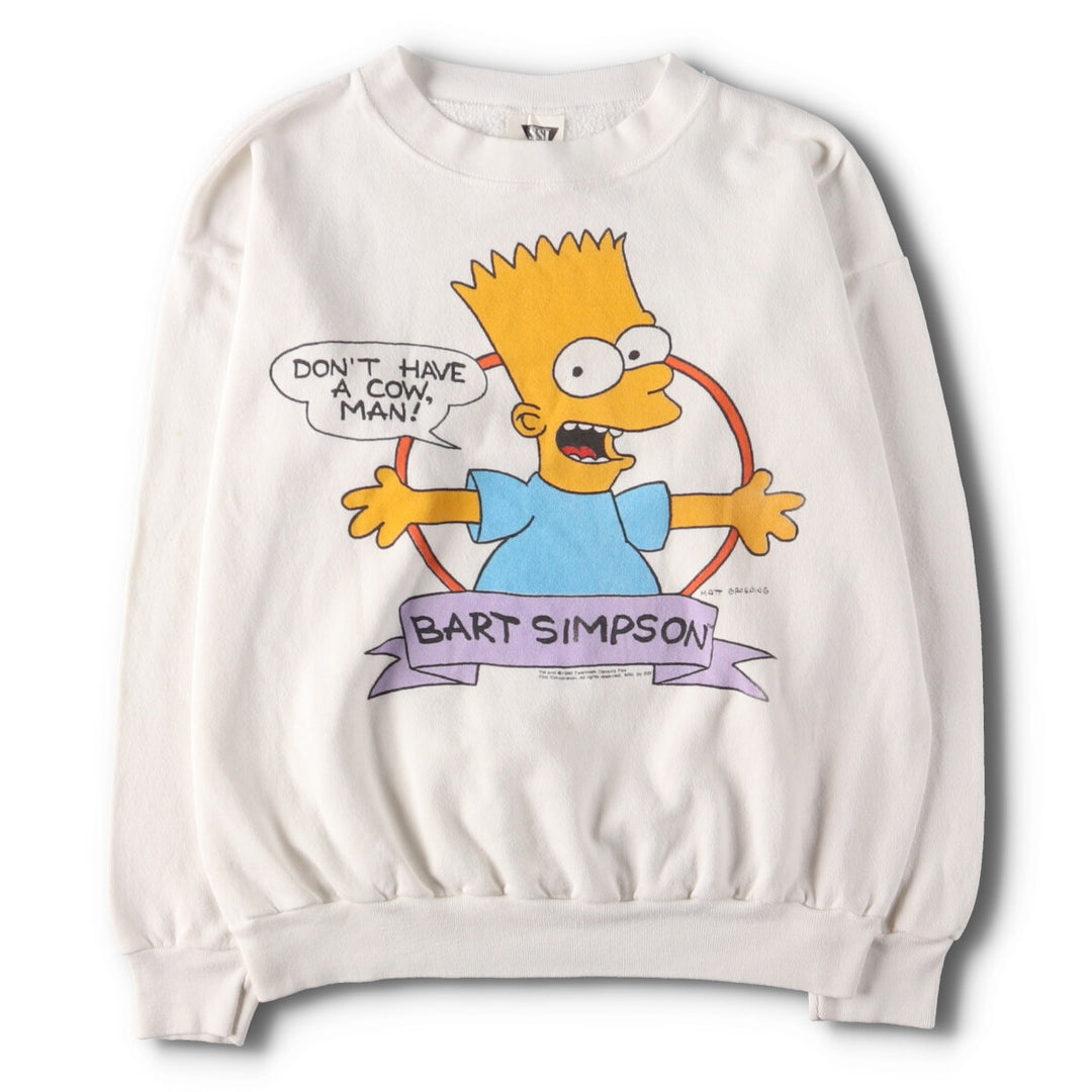 90'S SSI THE SIMPSONS Bird Character Sweatshirt Trainer Made in USA Men's L Vintage /evb005510