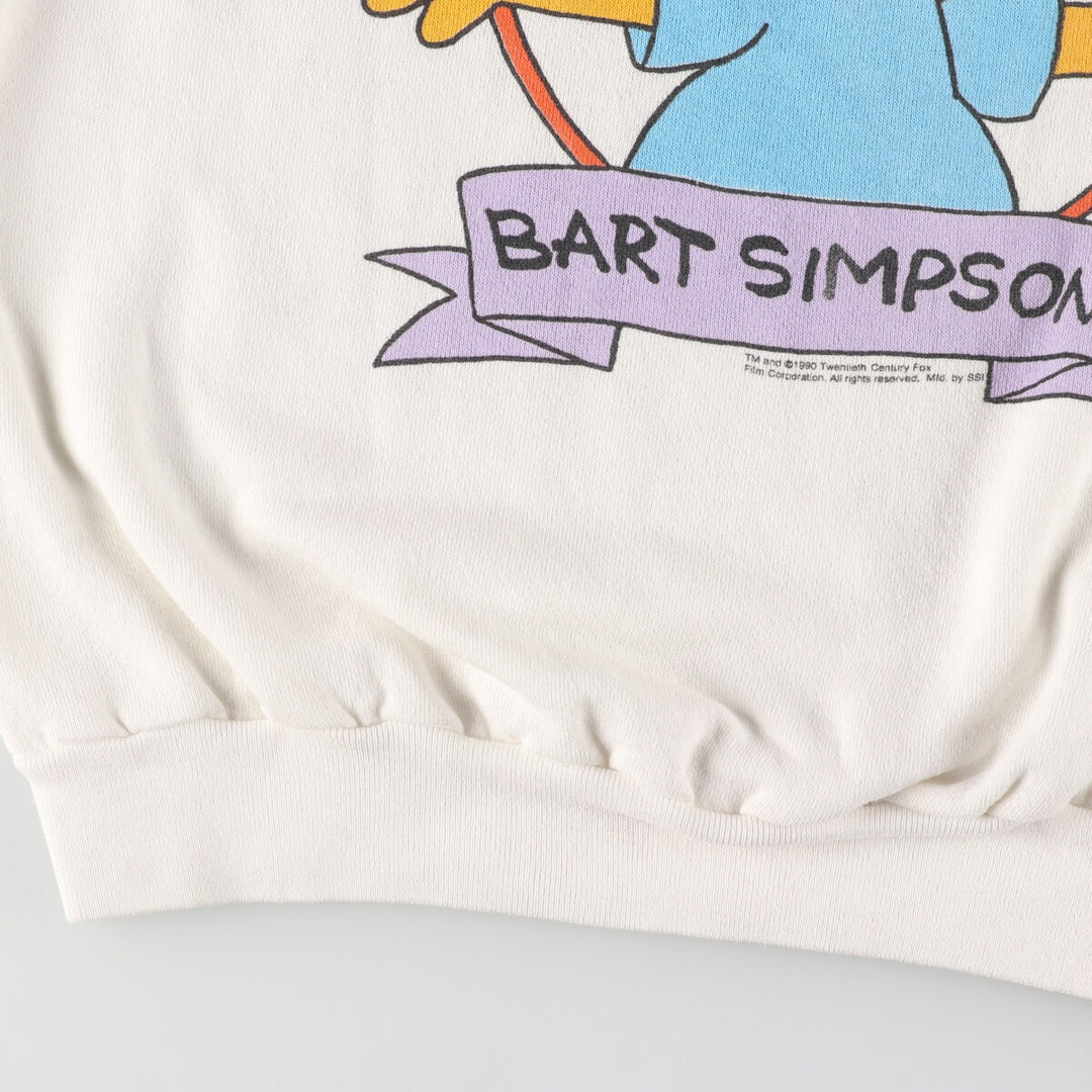 90'S SSI THE SIMPSONS Bird Character Sweatshirt Trainer Made in USA Men's L Vintage /evb005510