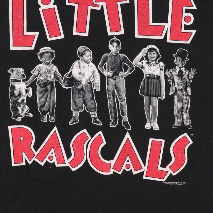 90'S Fruit of the Loom LITTLE RASCALS Little Gang Movie T-Shirt Made in USA Men's XL Vintage /evb005594