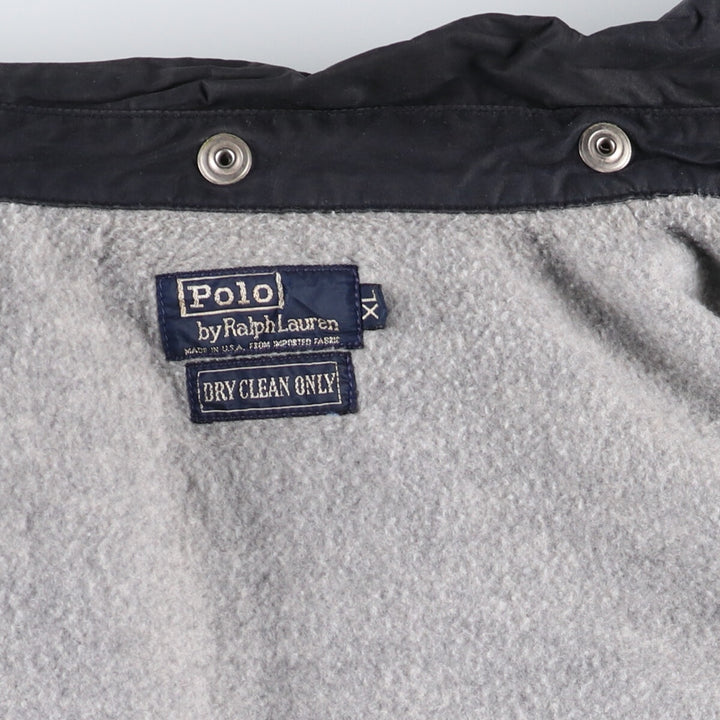 90'S POLO by Ralph Lauren hooded swing top sports jacket made in USA men's XL size /evb005644