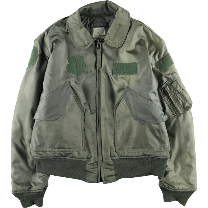 90's US military actual product CWU-45 Aramid Khaki type sage green Vintage Second Hand