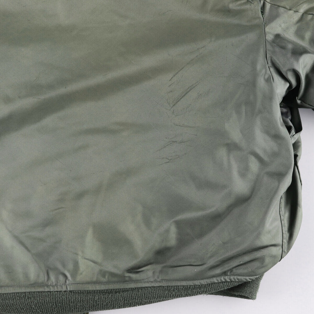 90's US military actual product CWU-45 Aramid Khaki type sage green Vintage Second Hand