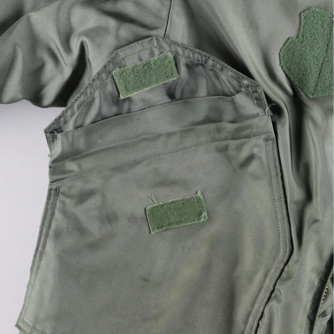 90's US military actual product CWU-45 Aramid Khaki type sage green Vintage Second Hand