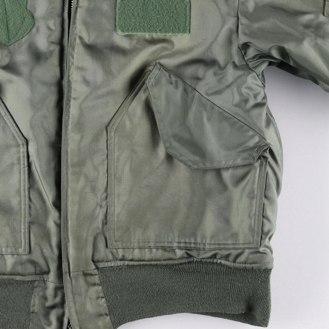 90's US military actual product CWU-45 Aramid Khaki type sage green Vintage Second Hand