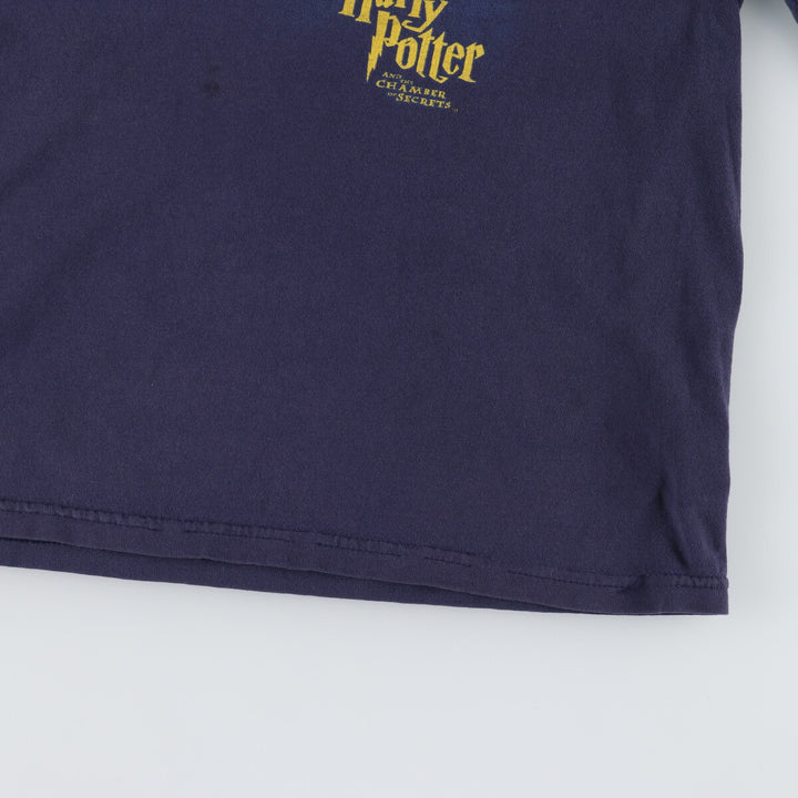 00'S HARRY POTTER Harry Potter Chamber of Secrets Aragog Movie T-shirt Men's S /evb005717