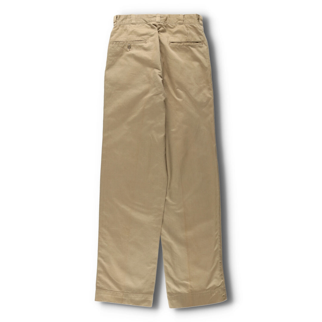 1960'S US military genuine military chino pants made in USA size 29x33 equivalent to men's w29 vintage /evb005719