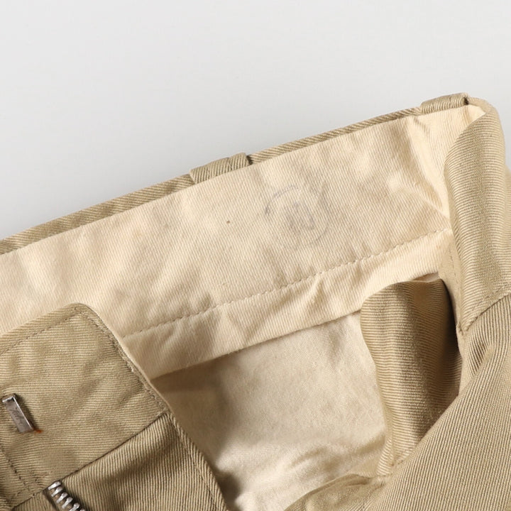 1960'S US military genuine military chino pants made in USA size 29x33 equivalent to men's w29 vintage /evb005719
