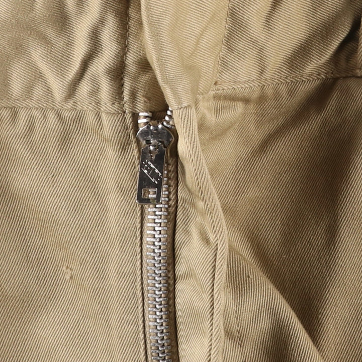 1960'S US military genuine military chino pants made in USA size 29x33 equivalent to men's w29 vintage /evb005719