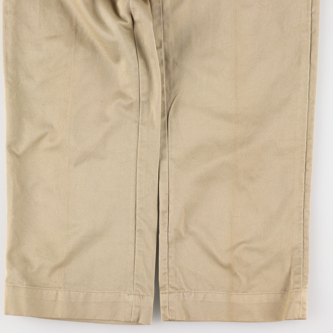 1960'S US military genuine military chino pants made in USA size 29x33 equivalent to men's w29 vintage /evb005719