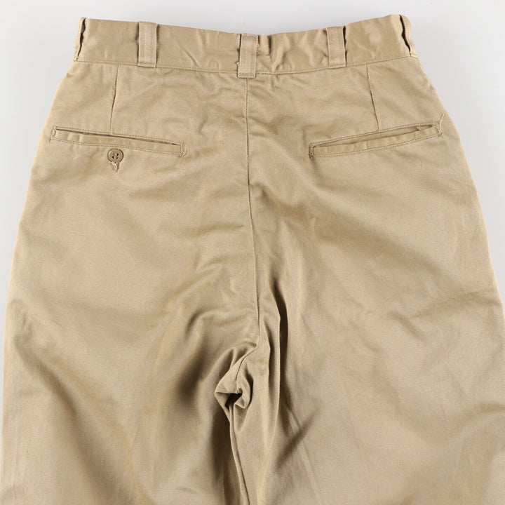 1960'S US military genuine military chino pants made in USA size 29x33 equivalent to men's w29 vintage /evb005719
