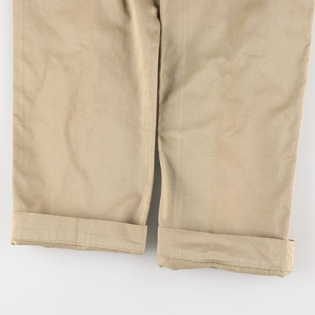 1960'S US military genuine military chino pants made in USA size 29x33 equivalent to men's w29 vintage /evb005719