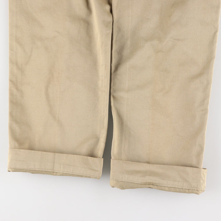 1960'S US military genuine military chino pants made in USA size 29x33 equivalent to men's w29 vintage /evb005719