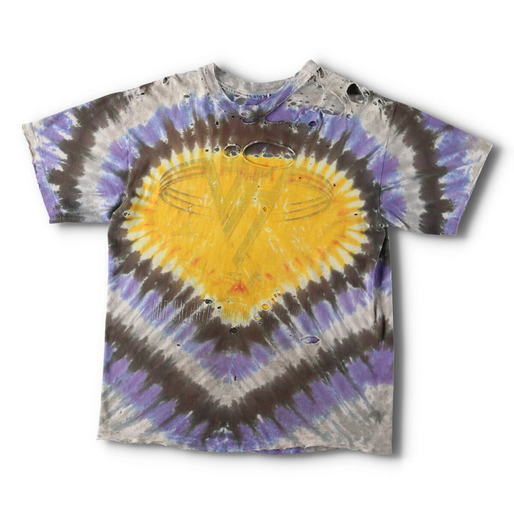 Atmosphere 90'S VAN HALEN Tie-dye Pattern Band T-shirt Band T Men's XL Vintage /evb005804