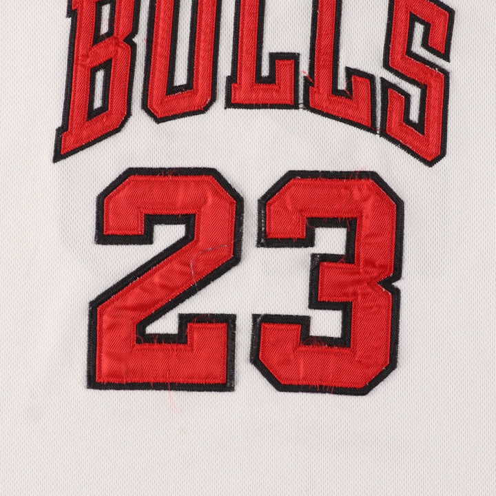 ~00'S Nike TEAM NBA Chicago Bulls Michael Jordan Mesh Tank Top Game Shirt Men's M /evb005861