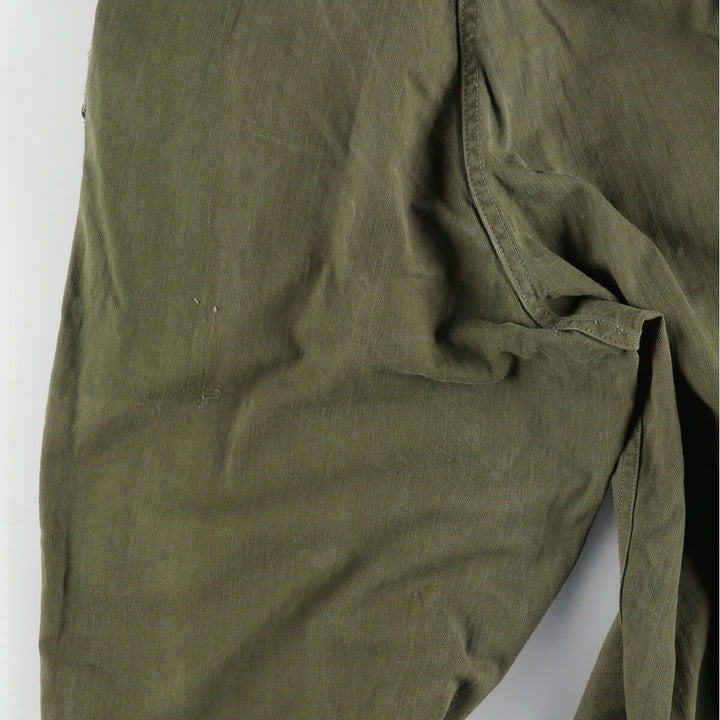 1940'S US Army genuine M-43 HBT herringbone twill remake military pants made in USA W30L31 women's L (w28) /evb005875