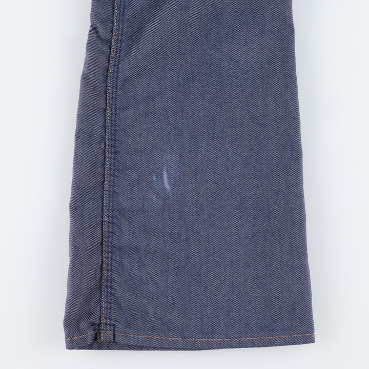 70'S Wrangler Bell-bottom Denim Pants Made in USA Women's L (w28) Vintage /evb005893