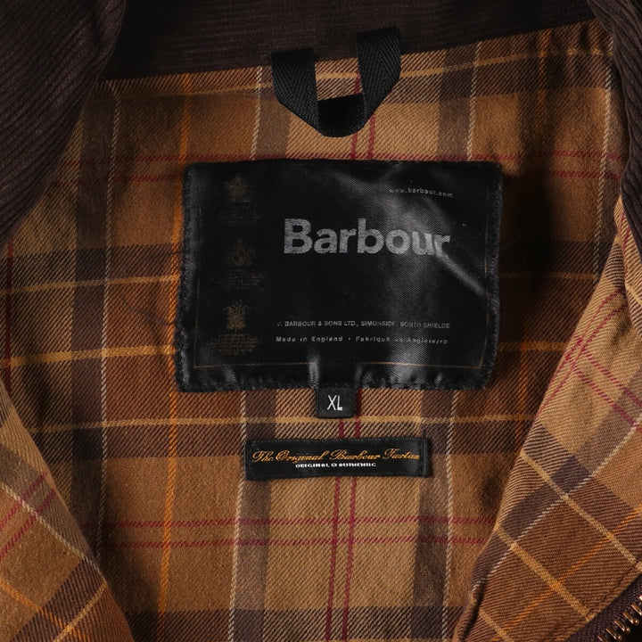 Barbour DROVER 3 Warrant Cotton Jacket Made in England Men's XL /evb005928